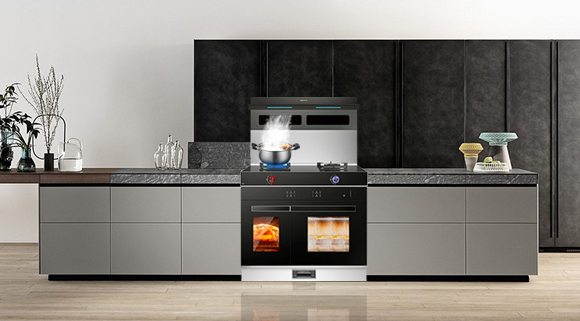 駕馭美食，輕而易舉！科恩S450變頻大吸力蒸烤消一體集成灶喚醒廚房美味