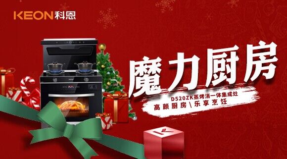 圣誕節(jié)|我家的魔力廚房——科恩D520ZK能蒸善烤，無所不能！